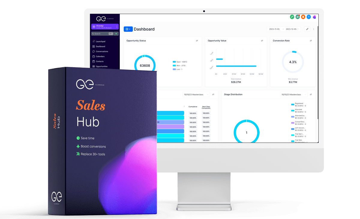 glowedge sales hub premium software